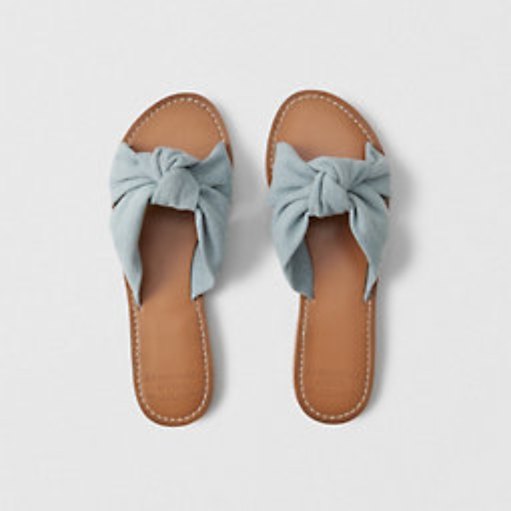 Abercrombie & Fitch - Knot Slide Sandals Size 7/8